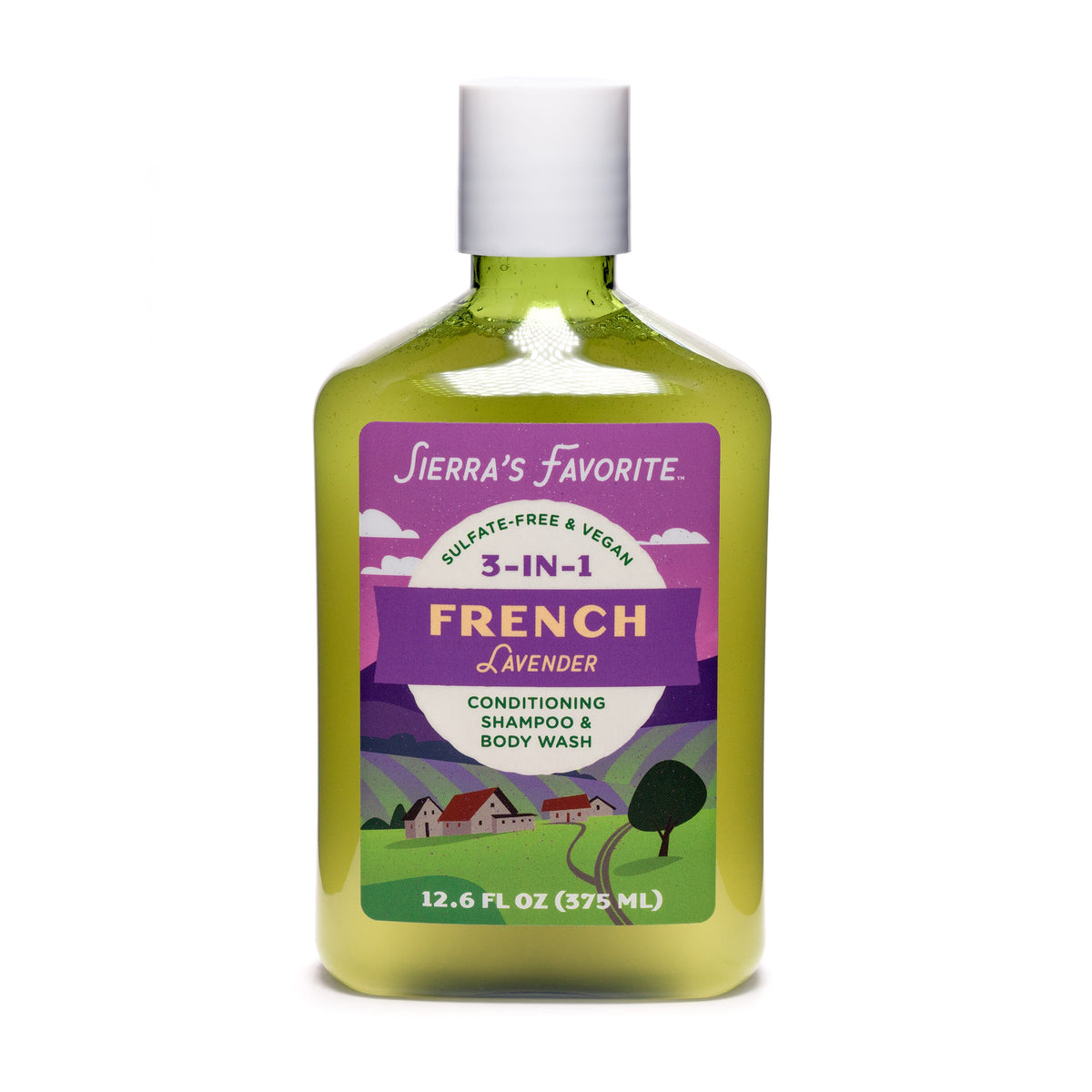 French Lavender Fruit (3-in-1) Shampoo &amp; Body Wash (12 oz)