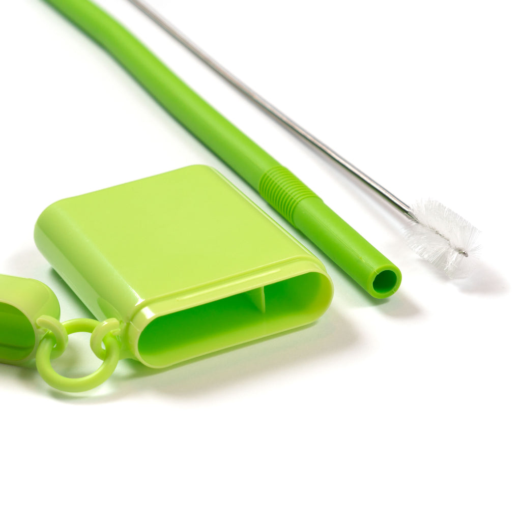 Creative Heart Straw - Glass Straw - Reusable Eco Friendly - ApolloBox